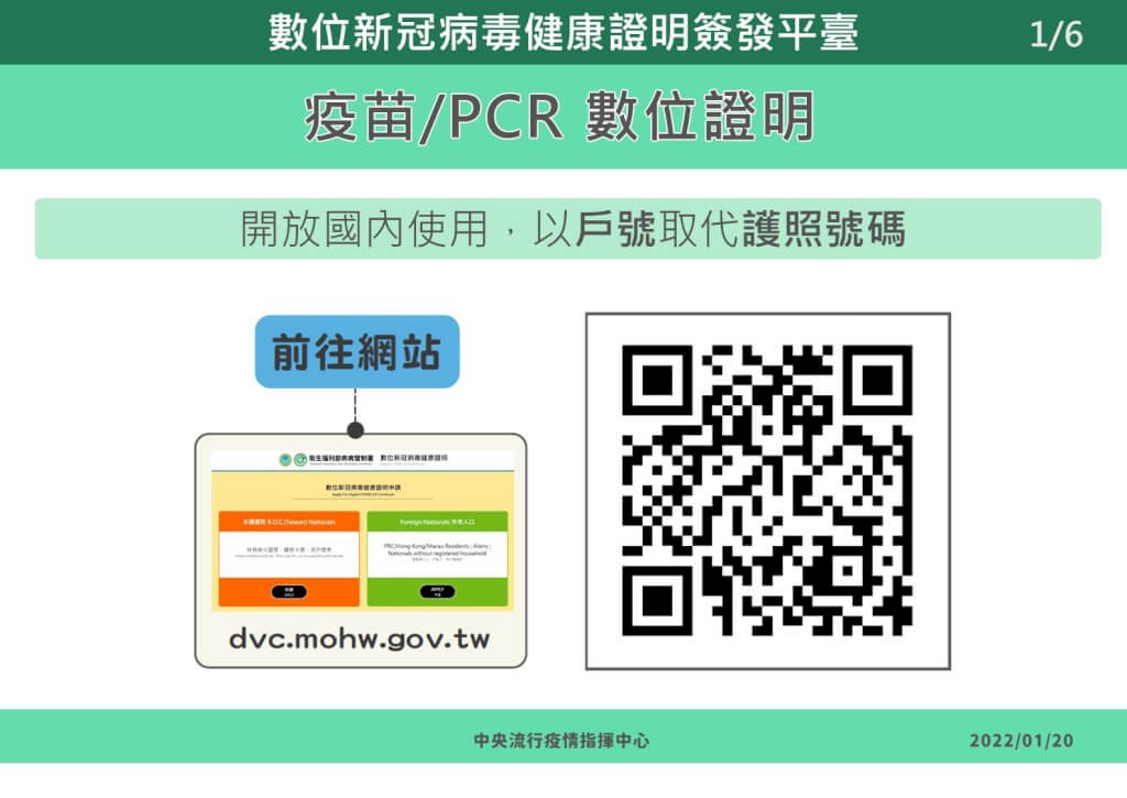 На Тайване вводится система электронных сертификатов вакцинации