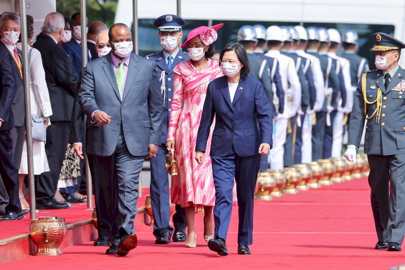 Президент Тайваня встретилась с королём Эсватини