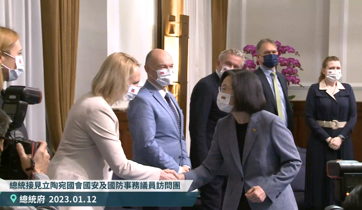 Президент Тайваня встретилась с делегацией Сейма Литвы